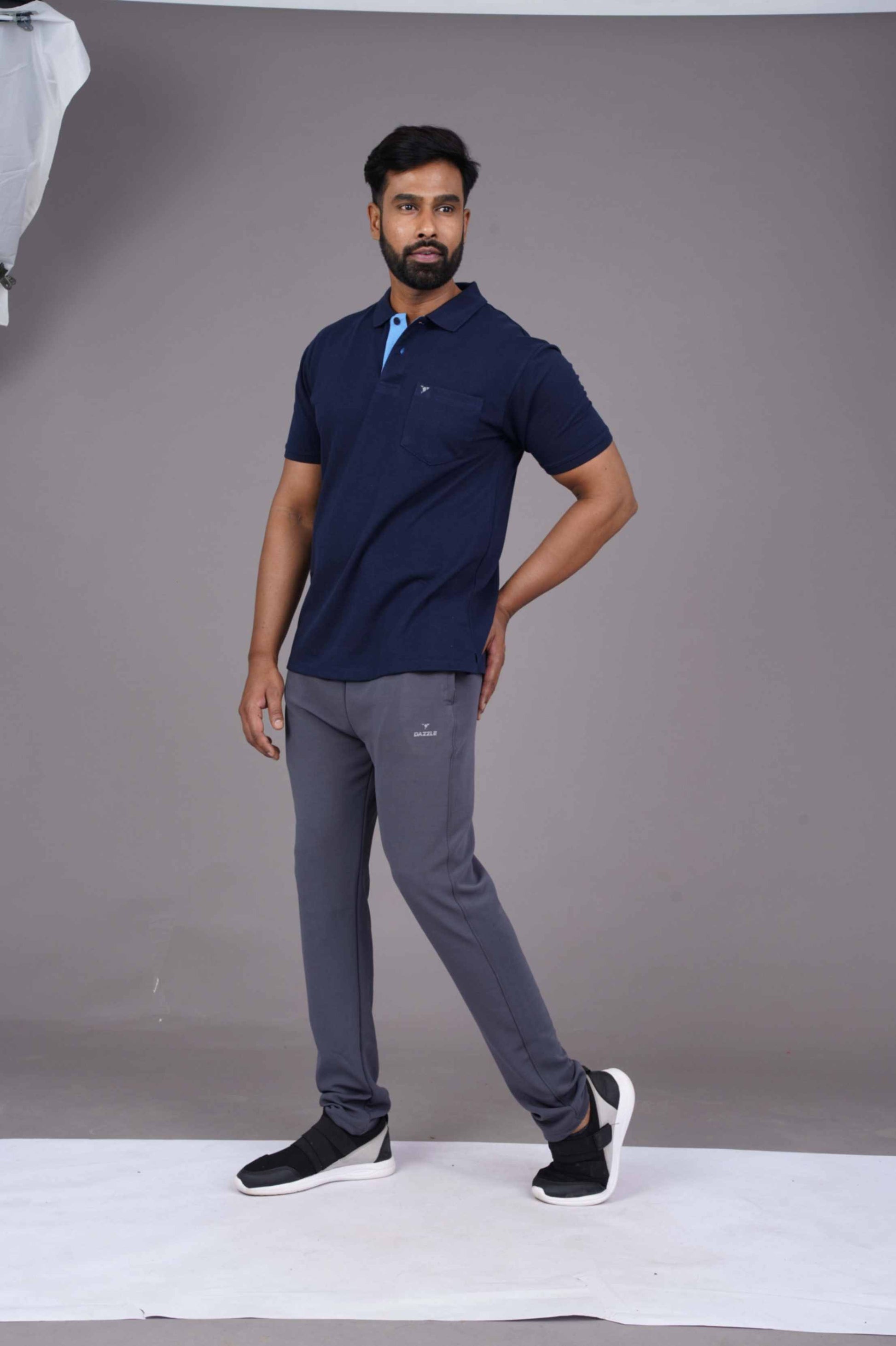 MATTY COMFORT T-SHIRT - NAVY BLUE