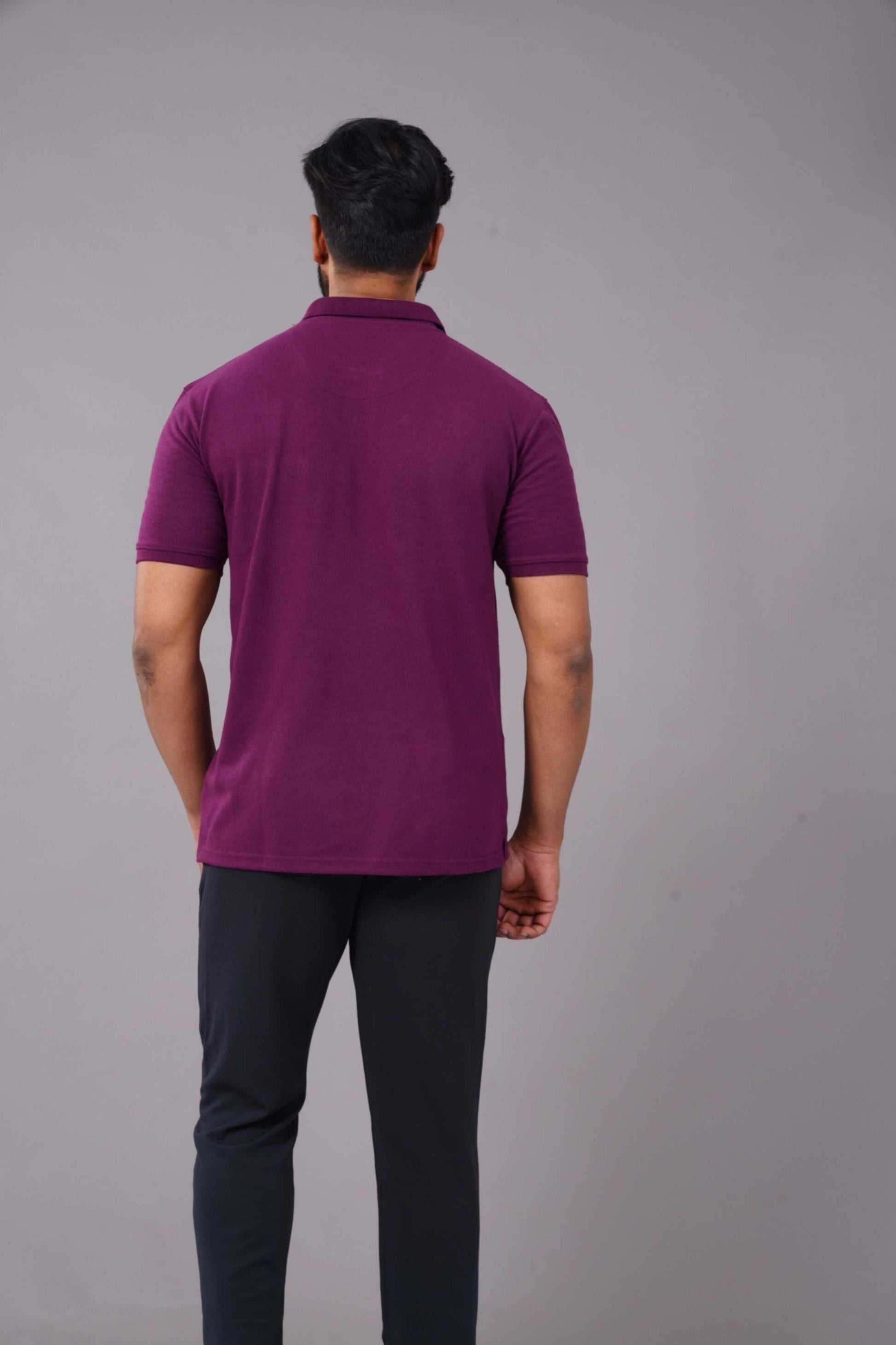 MATTY COMFORT T-SHIRT- ITALIAN PLUM