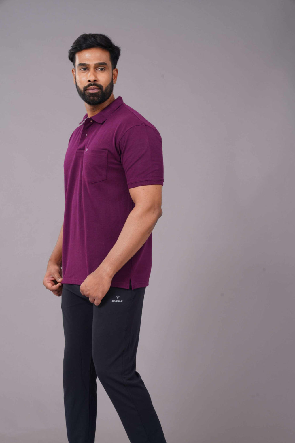 MATTY COMFORT T-SHIRT- ITALIAN PLUM