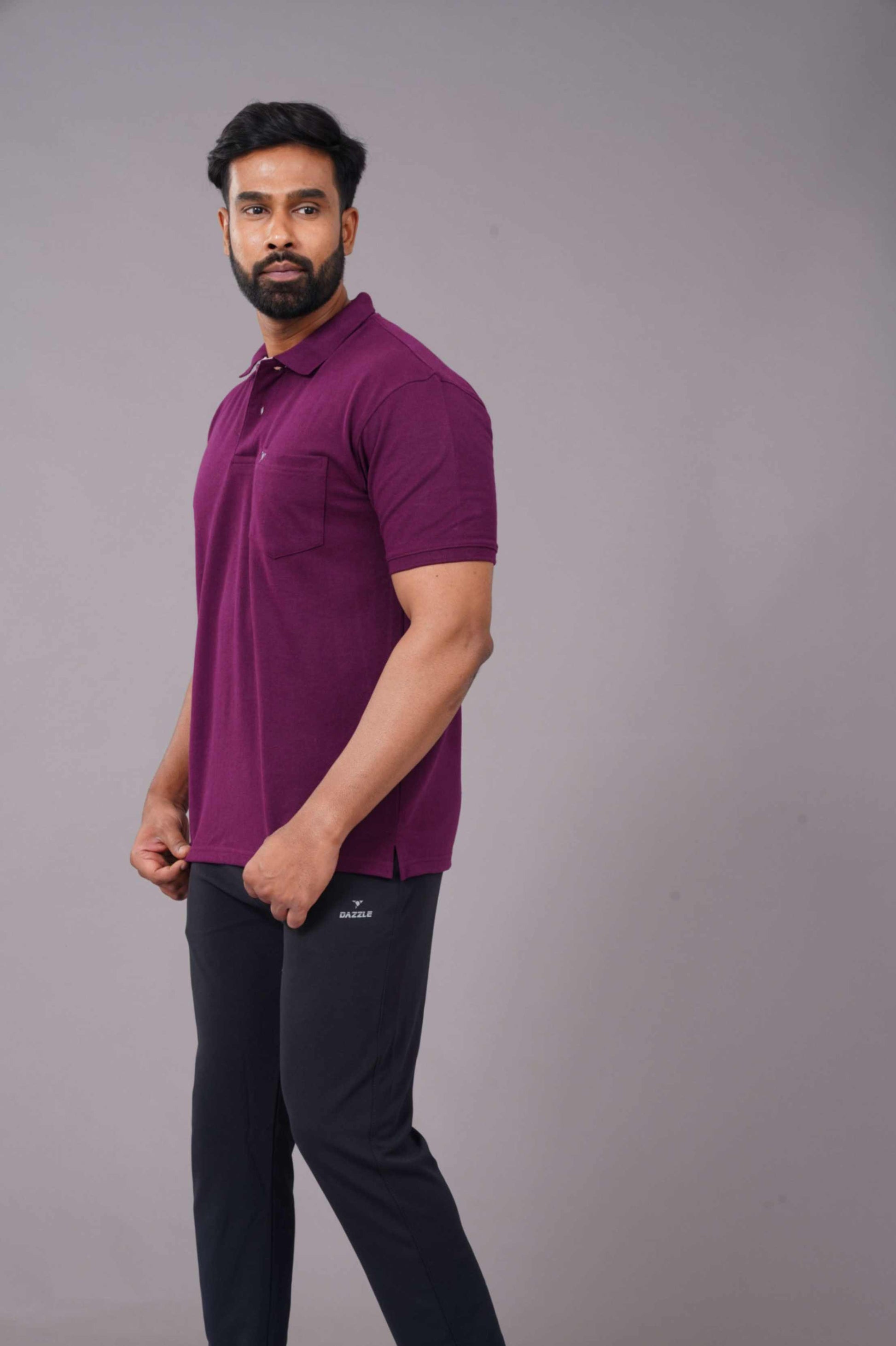MATTY COMFORT T-SHIRT- ITALIAN PLUM