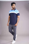 CRAZY MATTY TRENDY T-SHIRT - NAVY BLUE