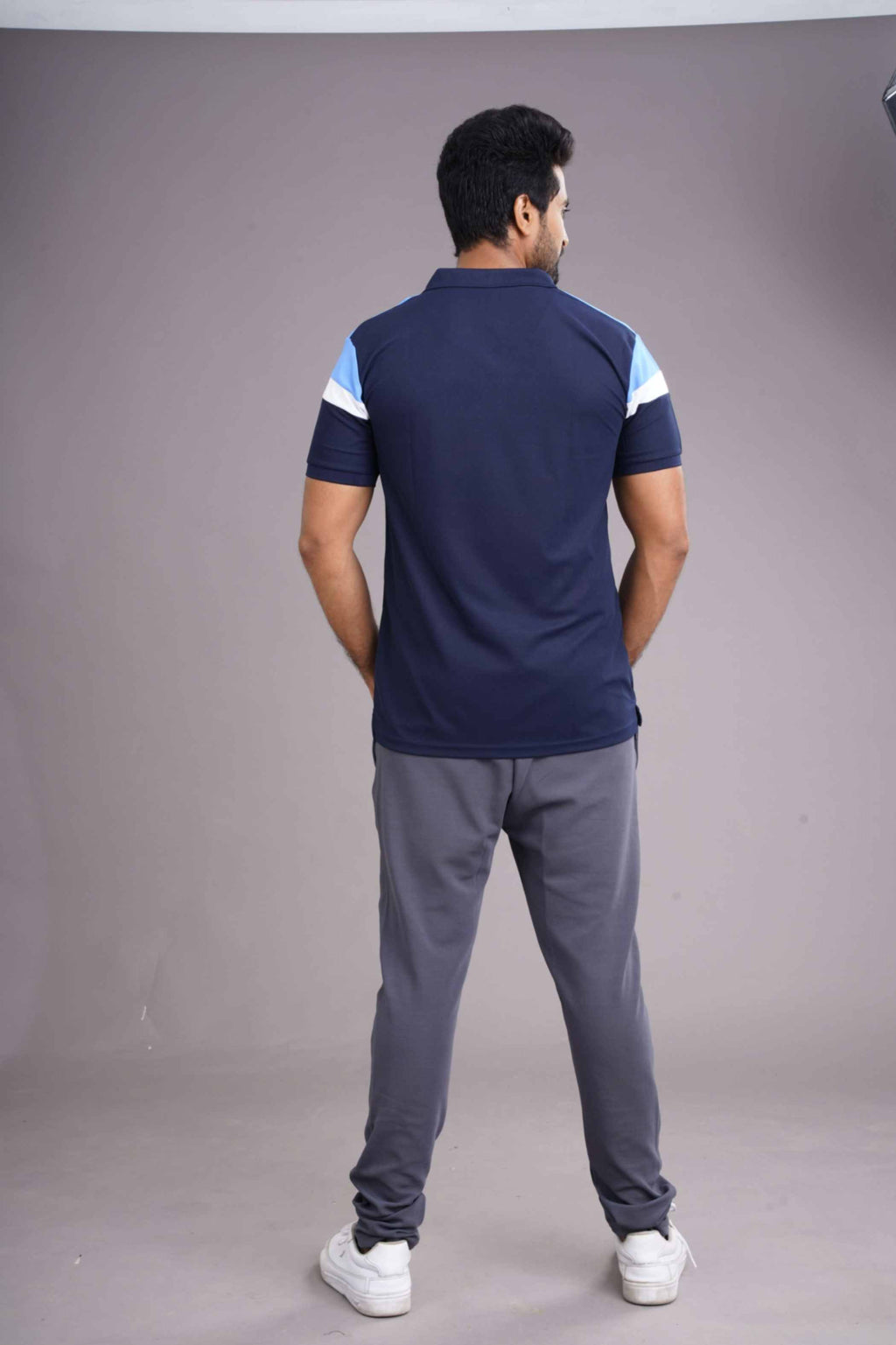 CRAZY MATTY TRENDY T-SHIRT - NAVY BLUE