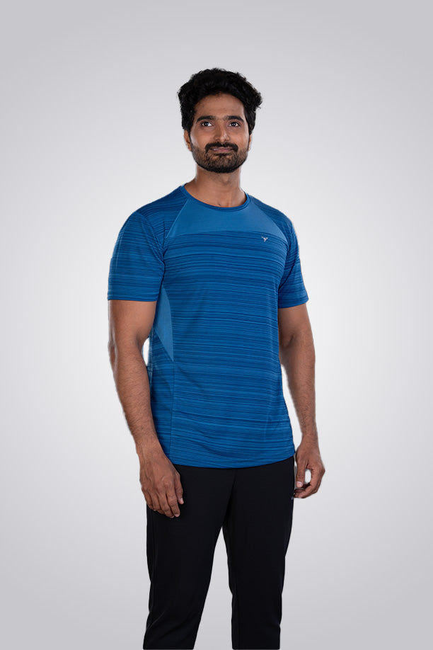 CRAZY FANCY ROUND NECK T-SHIRT - AIR FORCE