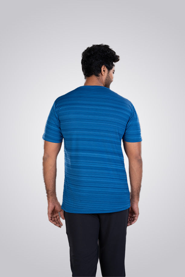 CRAZY FANCY ROUND NECK T-SHIRT - AIR FORCE
