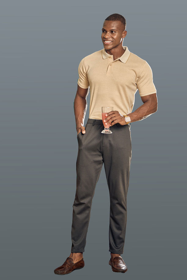 ALL TIME COTTON PANT - MILL BLACK