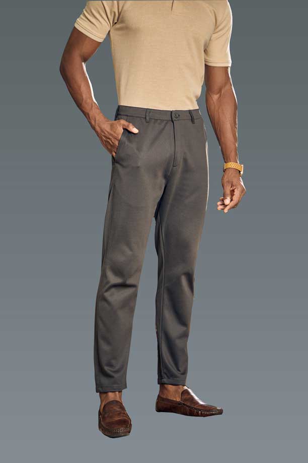 ALL TIME COTTON PANT - MILL BLACK