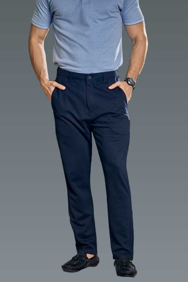 ALL TIME COTTON PANT - DARK NAVY BLUE