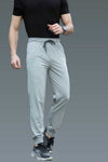 RICH COTTON JOGGER - LIGHT GREY