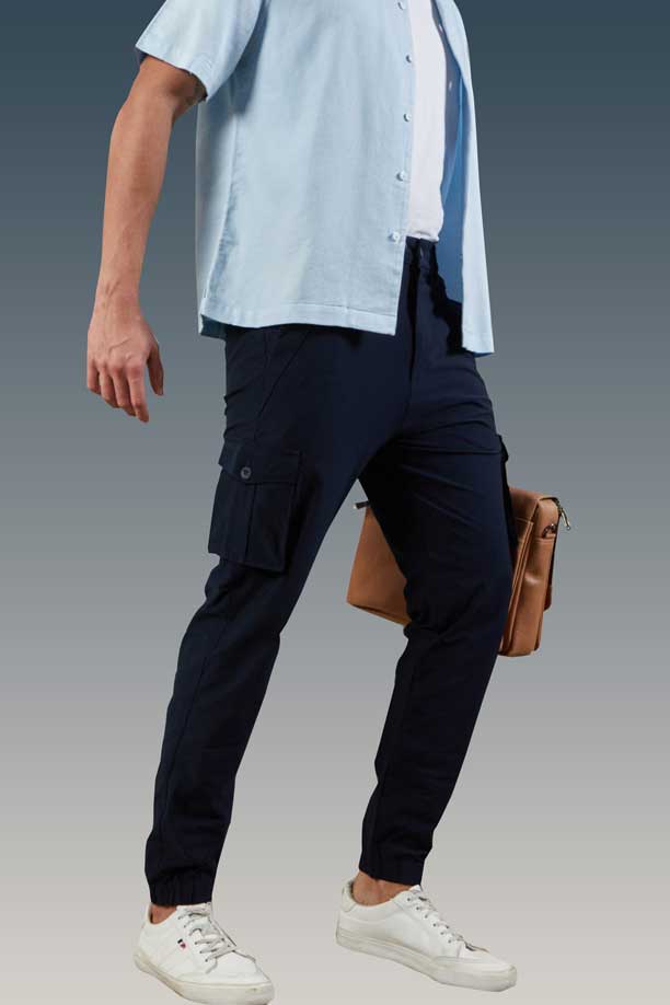 CARGO PANT - NAVY BLUE