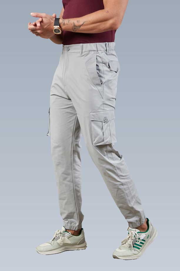 CARGO PANT - LIGHT GREY