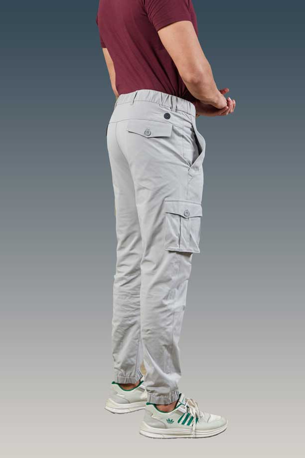 CARGO PANT - LIGHT GREY