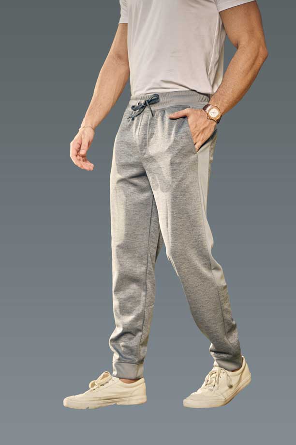 DRI FIT JOGGER - LIGHT GREY