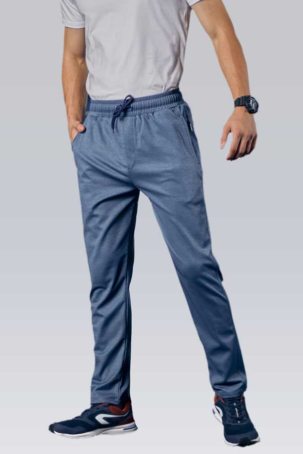 MULTI DRI FIT TRACK - DENIM BLUE