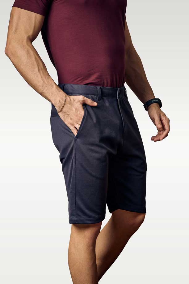 ALL TIME COTTON LONG SHORT - DARK GREY