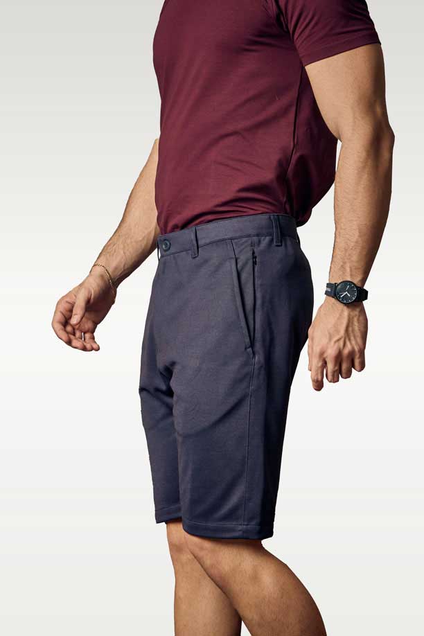 ALL TIME COTTON LONG SHORT - DARK GREY