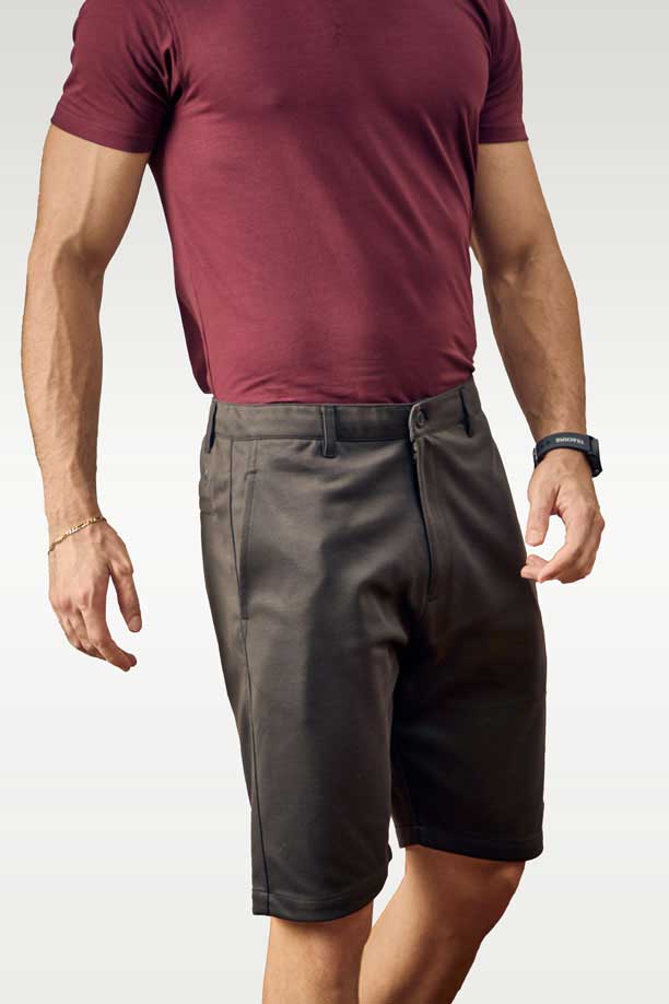 ALL TIME COTTON LONG SHORT - MILL BLACK
