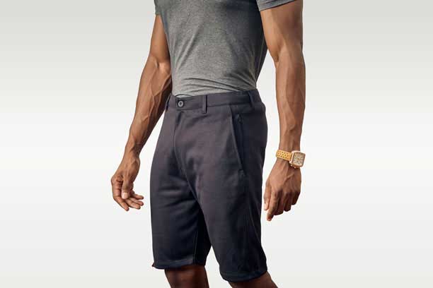 ALL TIME COTTON LONG SHORT - BLACK