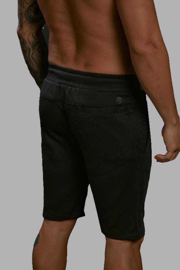 ALL TIME COTTON SPORT SHORT - BLACK