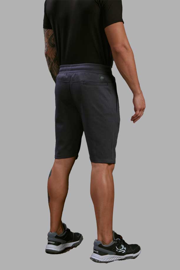 ALL TIME COTTON SPORT SHORT - DARK GREY