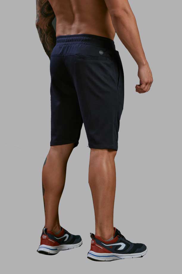 ALL TIME COTTON SPORT SHORT - DARK NAVY BLUE