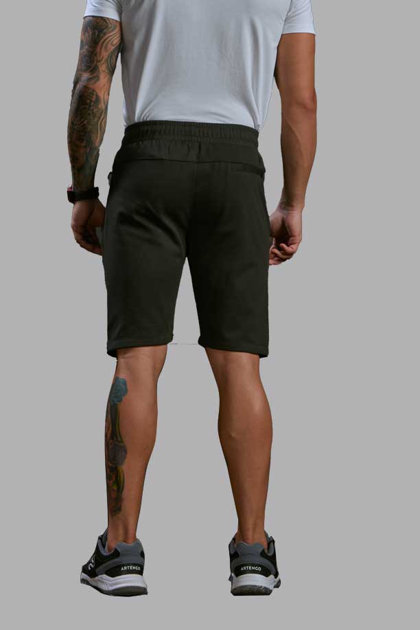 ALL TIME COTTON SPORT SHORT - MILL BLACK