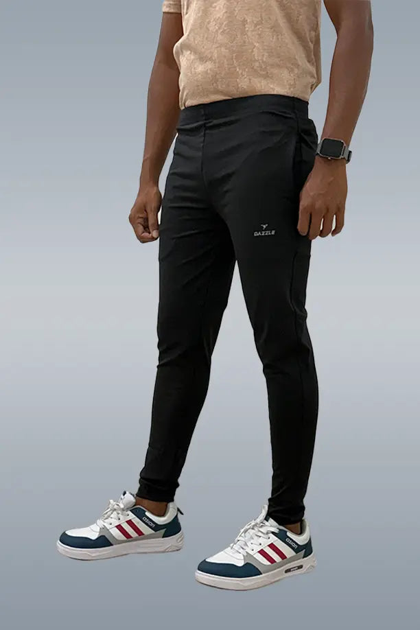 CRAZY LYCRA LOWER - BLACK