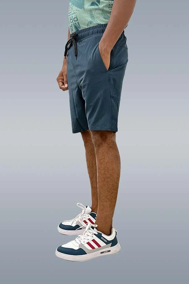 LEISURE SHORT - B0TTLE GREEN