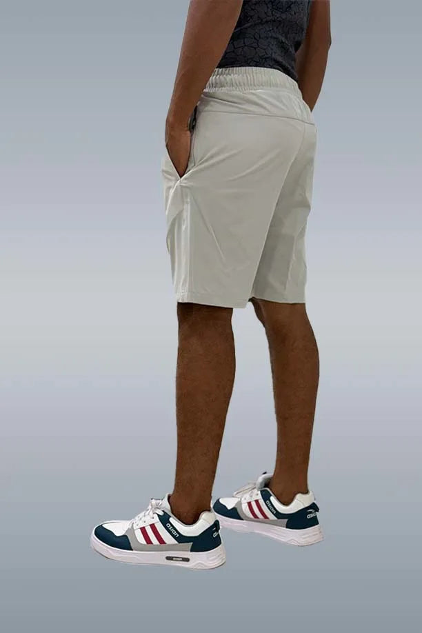 LEISURE SHORT - LIGHT GREY