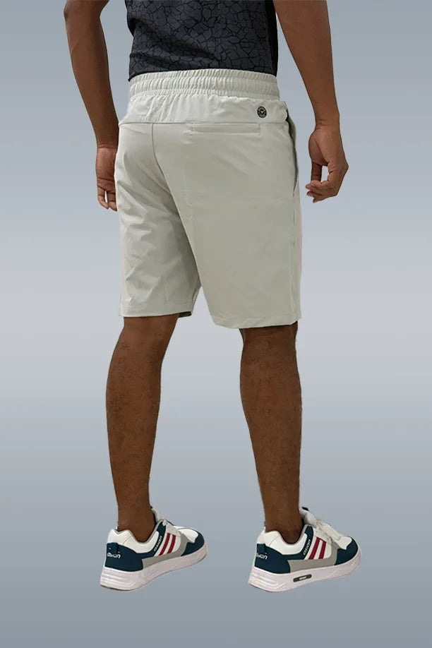 LEISURE SHORT - LIGHT GREY