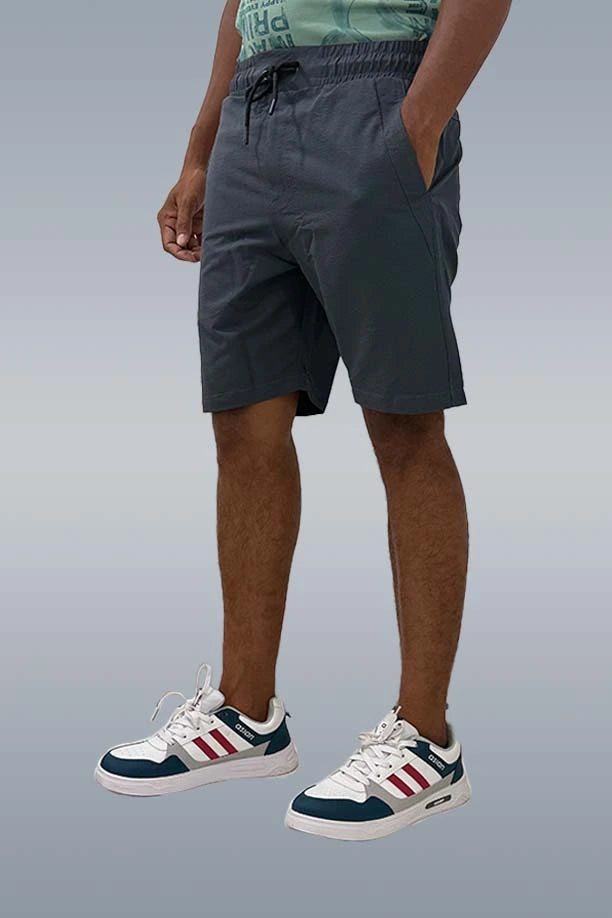 BLOOM SHORT - MELANGE GREY