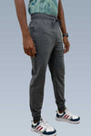 RICH COTTON JOGGER - ANTHRA