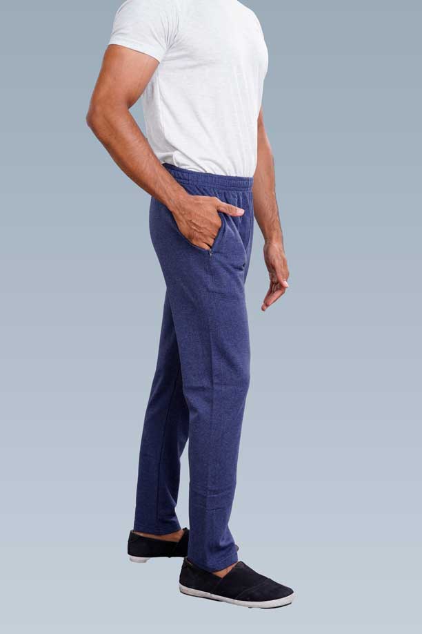 CRAZY COTTON LOWER - MELANGE BLUE