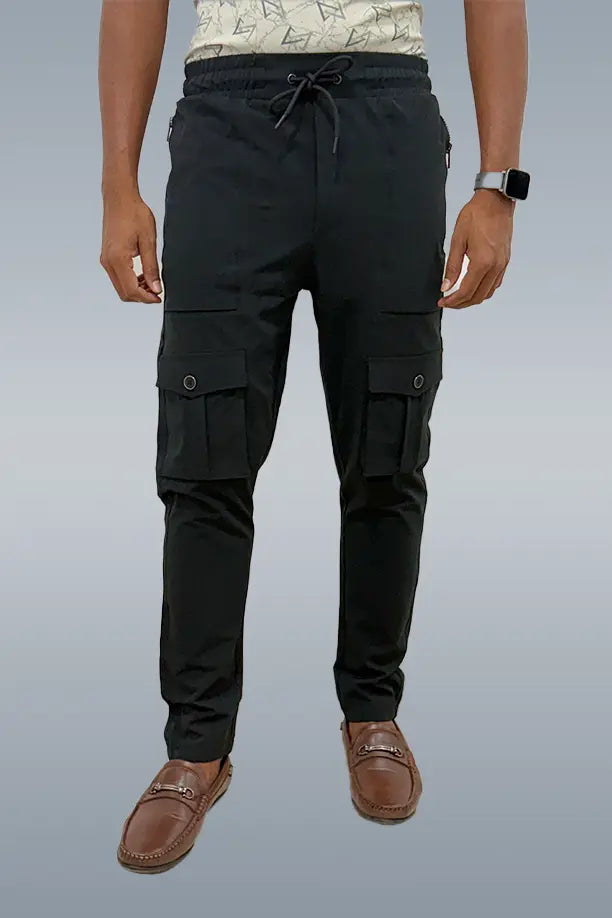 NATTY CARGO - BLACK