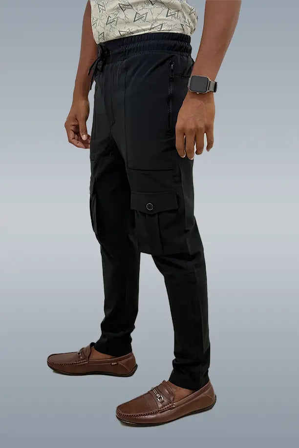 NATTY CARGO - BLACK