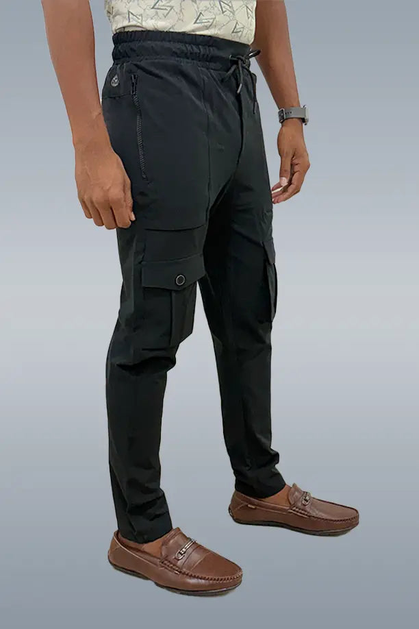 NATTY CARGO - BLACK