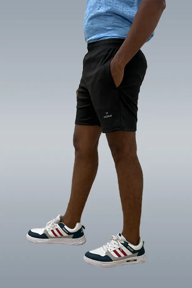 CRAZY LYCRA SHORT - BLACK