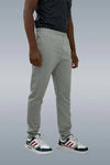 LYCRA TRACK PANT - LIGHT GREY