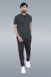 CRAZY MATTY COMFORT FIT T SHIRT - DARK GREY