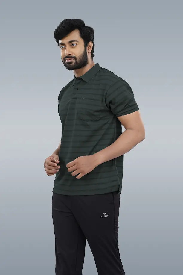 CRAZY MATTY COMFORT FIT T SHIRT - DARK GREY