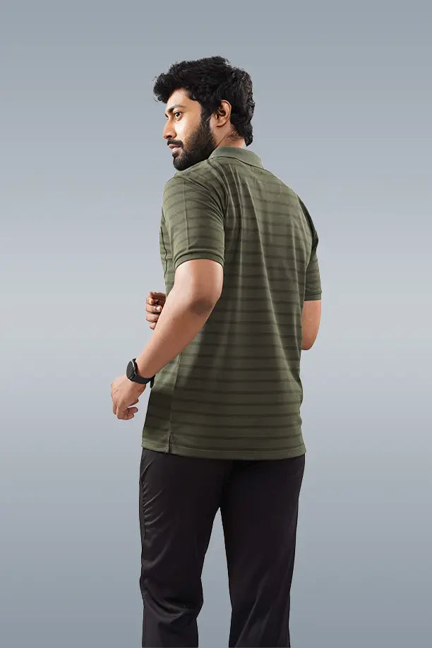 CRAZY MATTY COMFORT FIT T SHIRT - MEHANDI