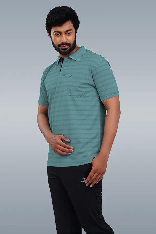 CRAZY MATTY COMFORT FIT T SHIRT - LIGHT TEAL