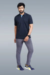 CRAZY MATTY COMFORT FIT T SHIRT - NAVY BLUE