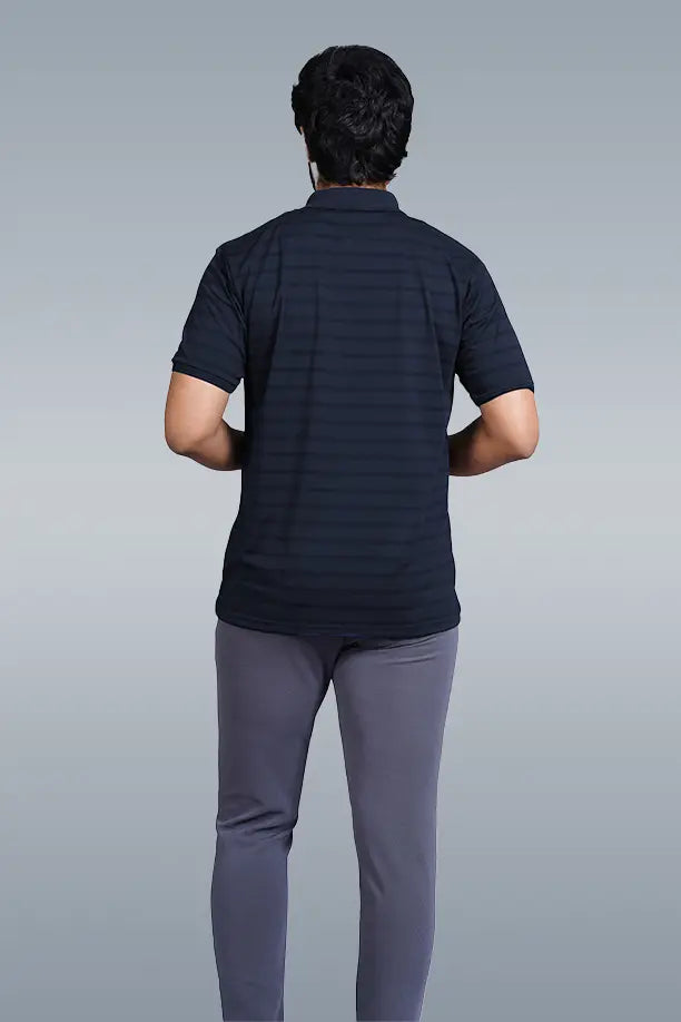 CRAZY MATTY COMFORT FIT T SHIRT - NAVY BLUE