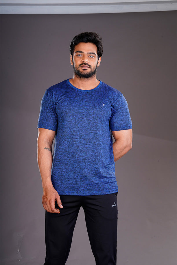 DRYFIT ROUND NECK T- SHIRT - ROYAL BLUE