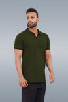 MATTY SLIM FIT T- SHIRT - GRAPE LEAF