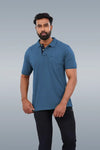 MATTY COMFORT T-SHIRT- BLUE GREY