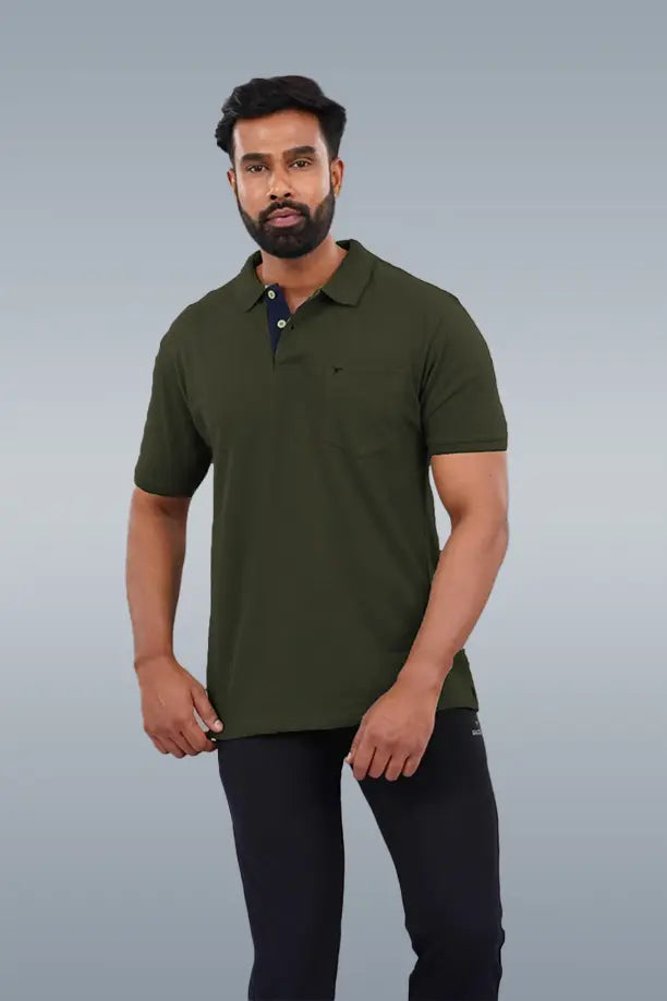 MATTY COMFORT T-SHIRT- GRAPE LEAF