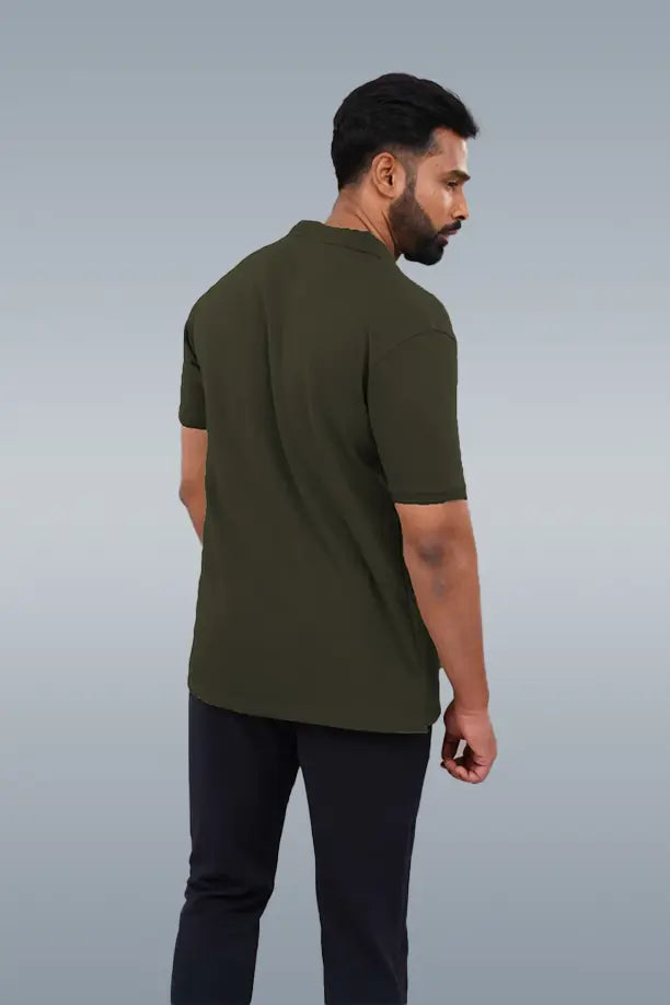 MATTY COMFORT T-SHIRT- GRAPE LEAF