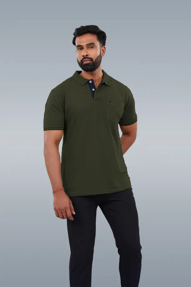 MATTY COMFORT T-SHIRT- GRAPE LEAF