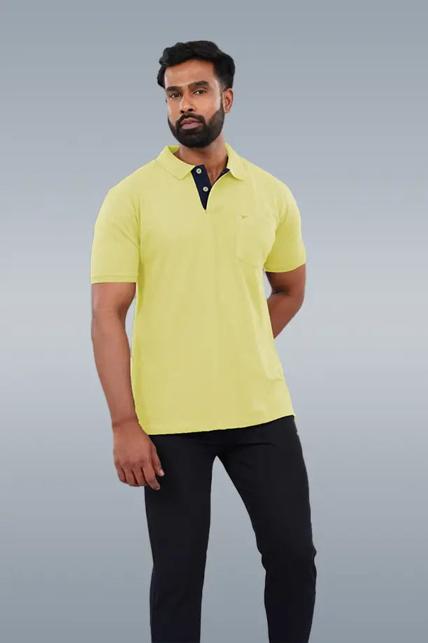 MATTY COMFORT T-SHIRT- YELLOW